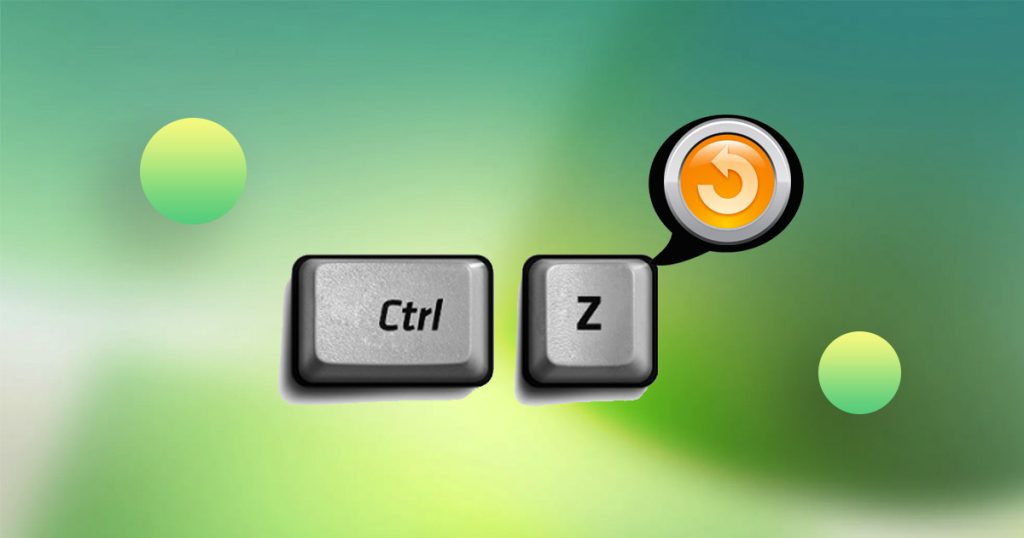 Windows10「Ctrl+Z」ショートカットキーで削除したファイルを復元する方法