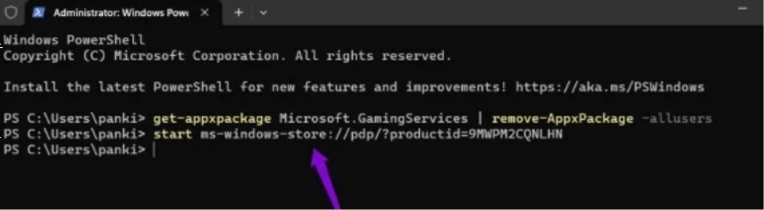 onlinefix64.dll エラー プロンプト コード 126-powershell コマンド 2