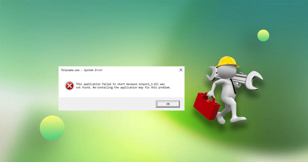Xinput1_3.dllが見つからない問題の解決策