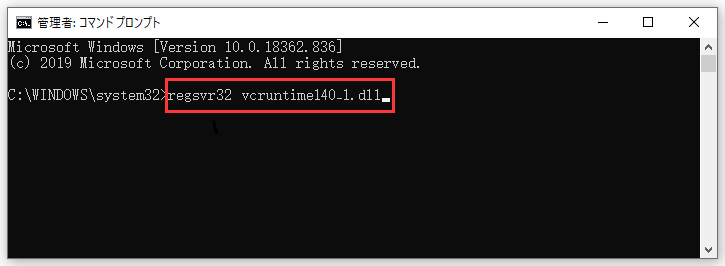register vcruntime140-1