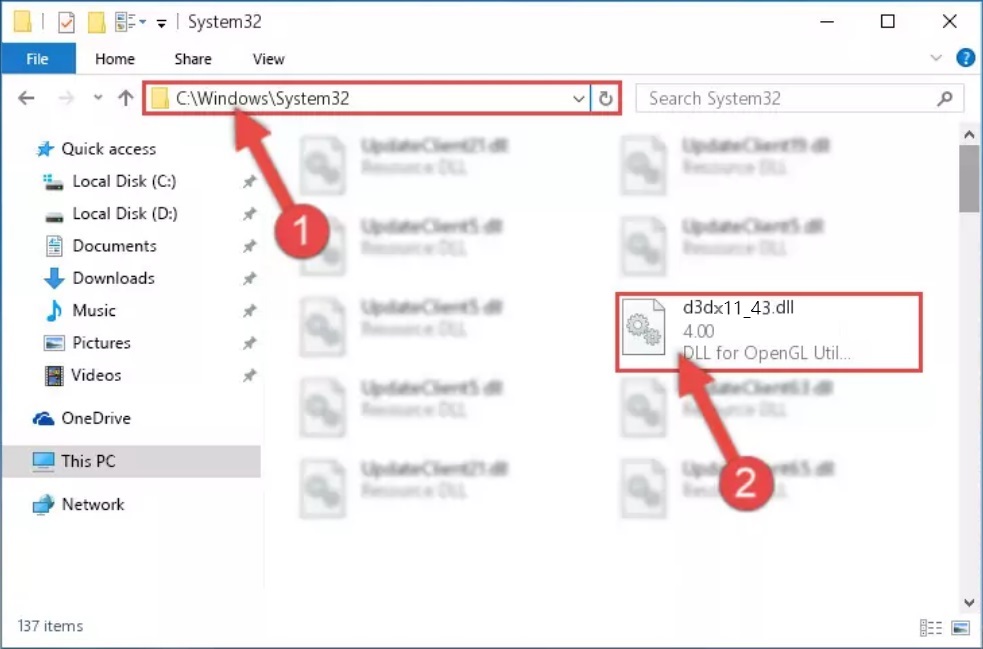System32 found d3d11_43.DLL