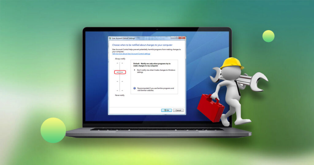 Windows の面倒な UAC 通知ポップアップを防止する方法